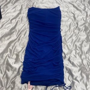 Formal scrunched dress- oh Polly